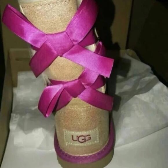 UGG Ugg bailey bow shimmer boots